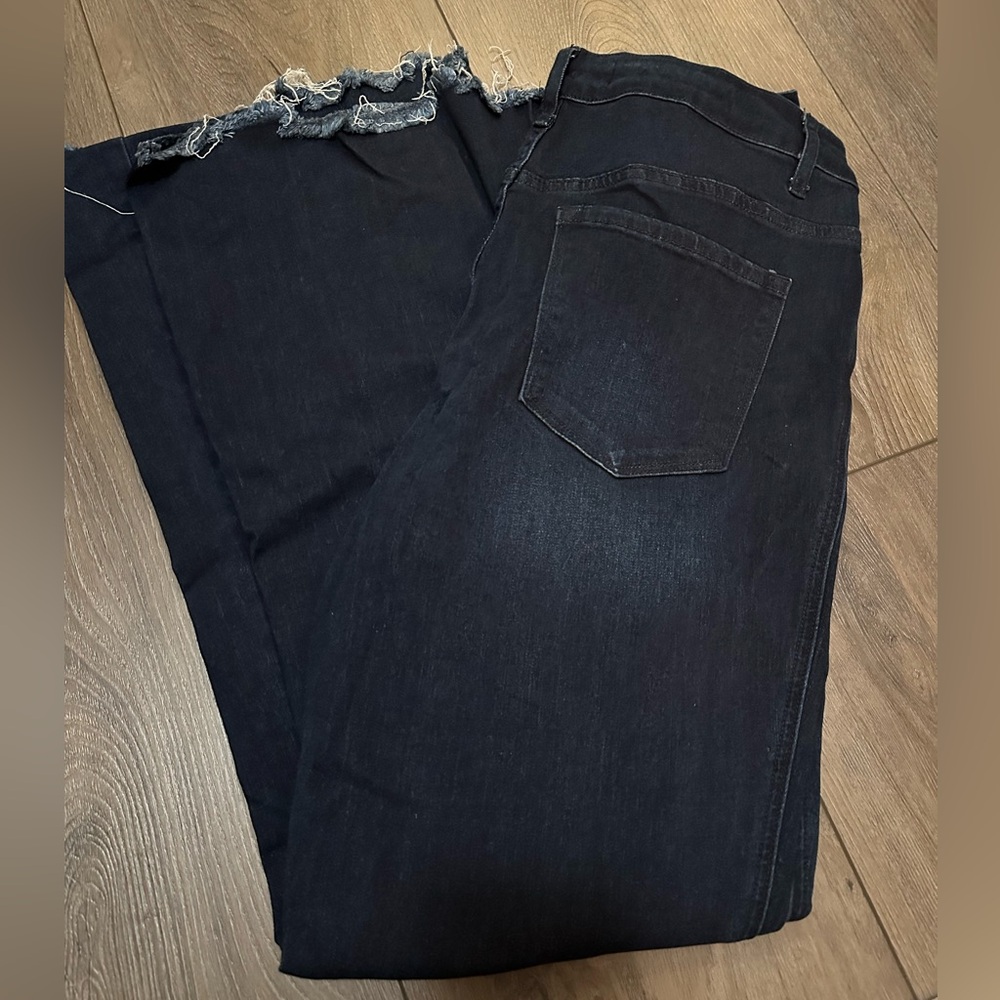 Flying money flare jeans